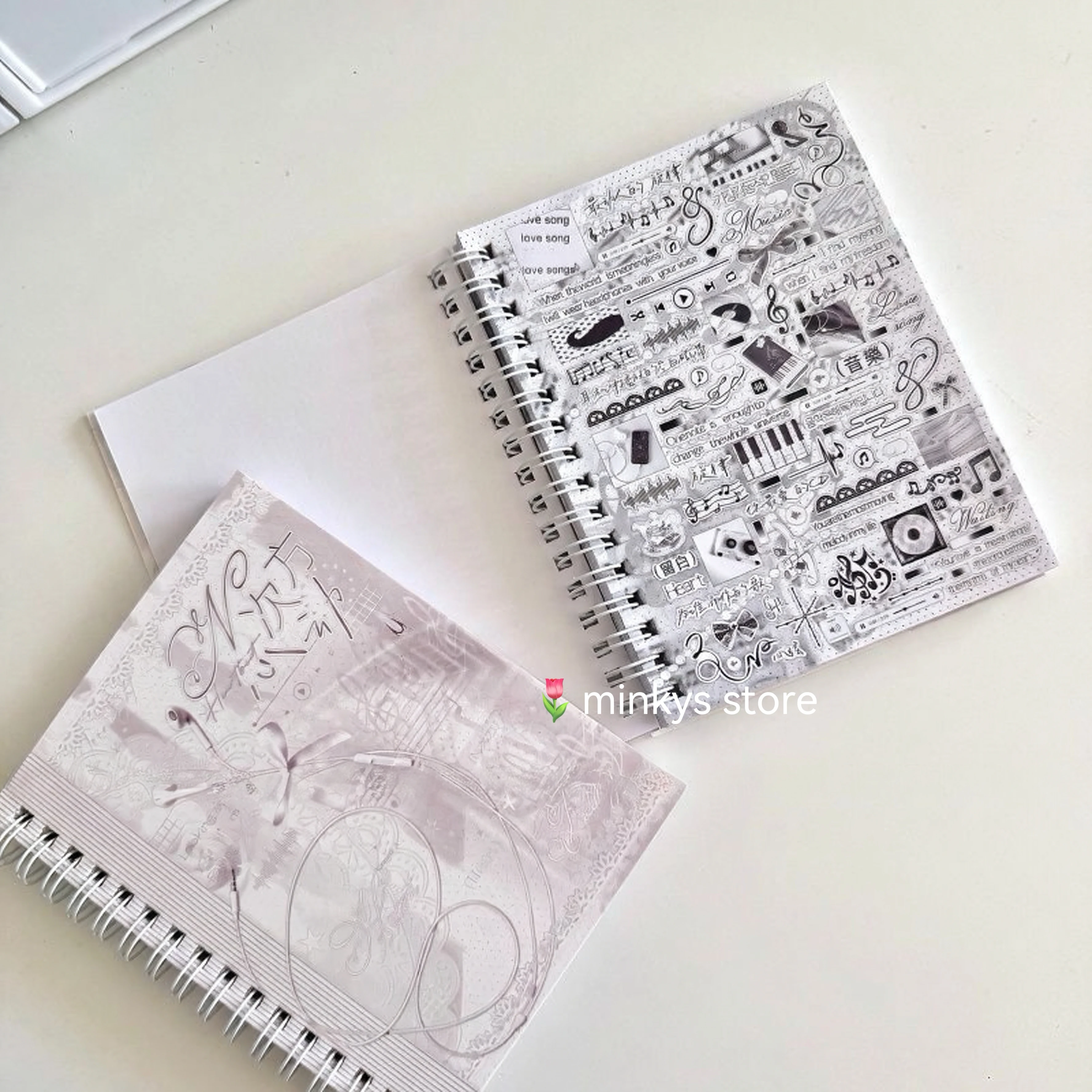 Heart Flutter to the Power of N Kawaii 27 Sheets Kpop Sticker Book Decorative Journal Material Sticker Kids Gift