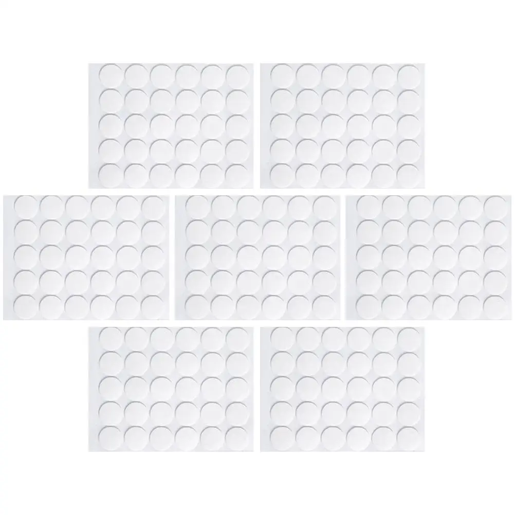 

7 Sheets Pcs Double Sided Stickers Clear Acrylic Tape Removable Adhesive Dots Photo Wall Fix Dots Double Sided Paint Safe