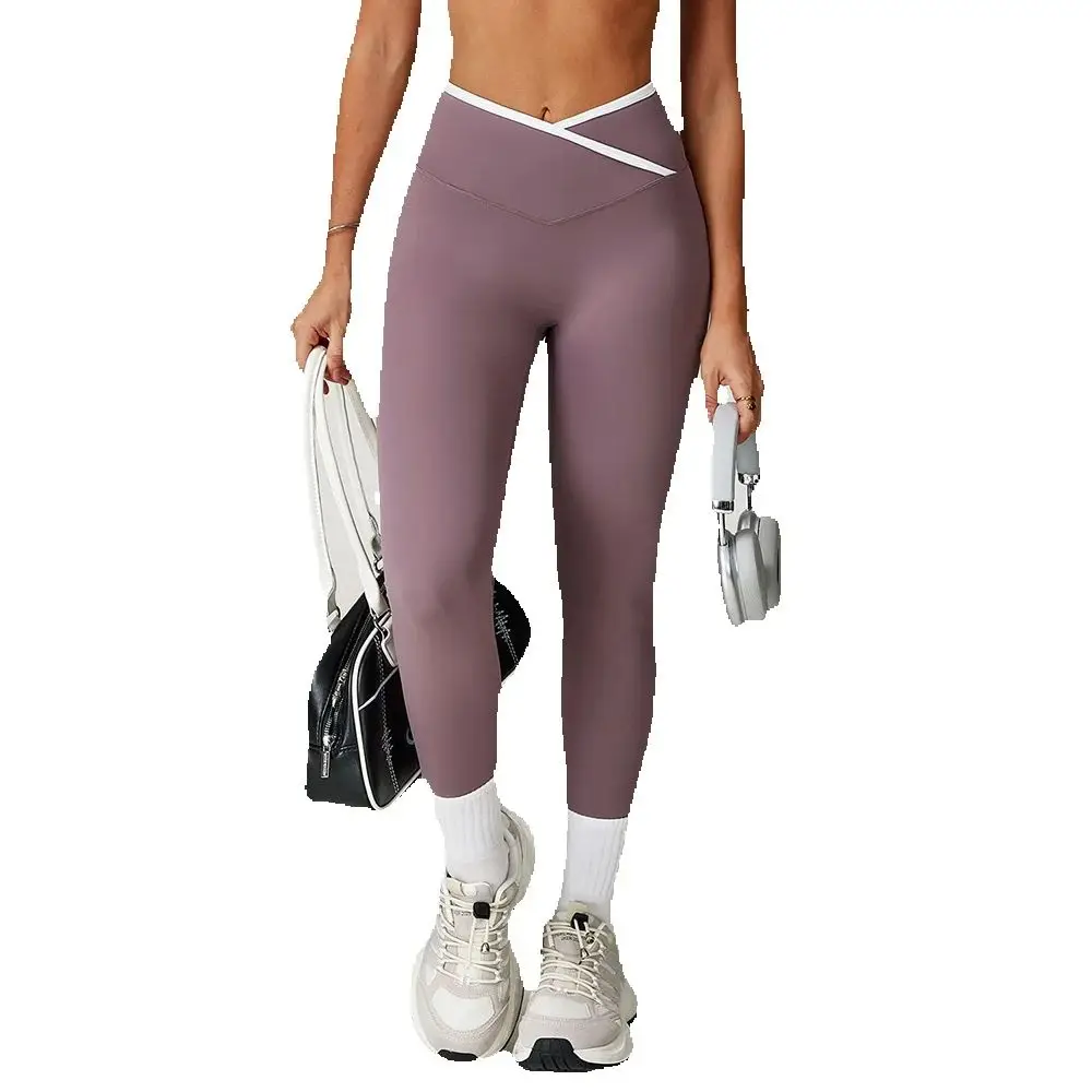 AliExpress Women Impact Sports Leggings High Waist Fitness Leggings Push Up Yoga Pants Gym Clothing Running Cycling Sports Workout Tights