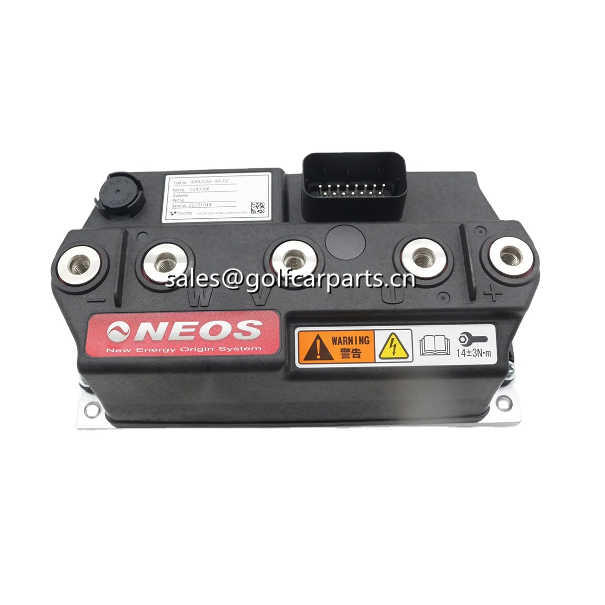 Electric Golf Cart AC Motor Controller 48V 350A NEOS System for Langqing Golf Cart