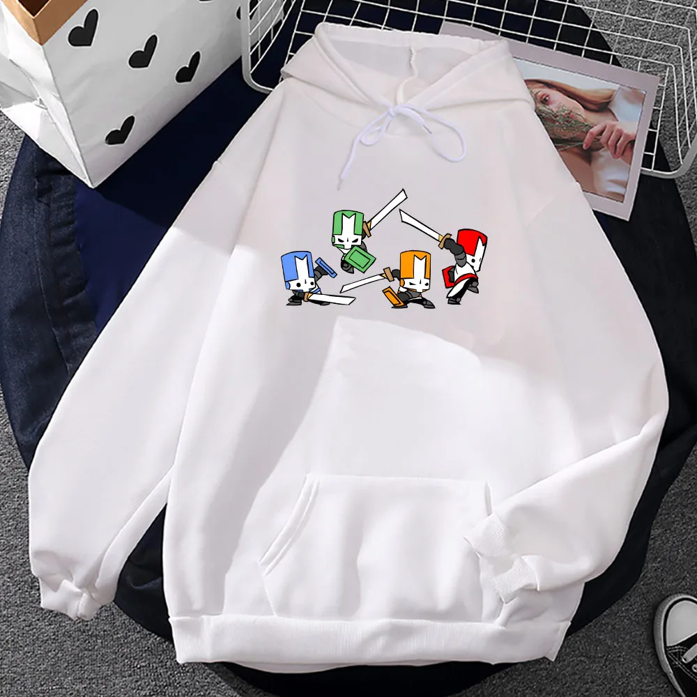 

Castle-Crashers Game Printing Hoodies Sudaderas Winter Fleece Long Sleeve Hooded Pullovers Men Sweatshirt Casual Fall Sudaderas