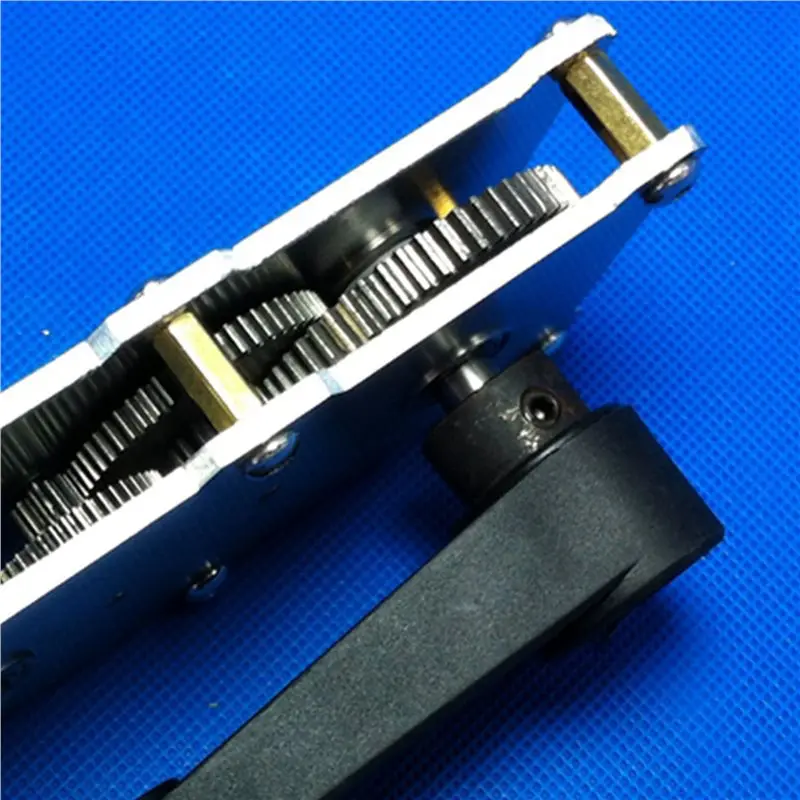 ABLU-2X Metal Gear Reducer Speed-Up Box Accelerator Large Torque Accelerator Reducer,Gearbox With Crank