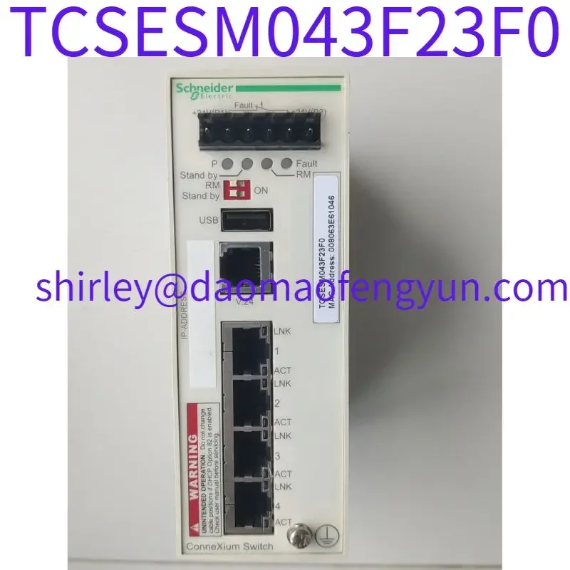 

Used 4TX Ethernet switch TCSESM043F23F0