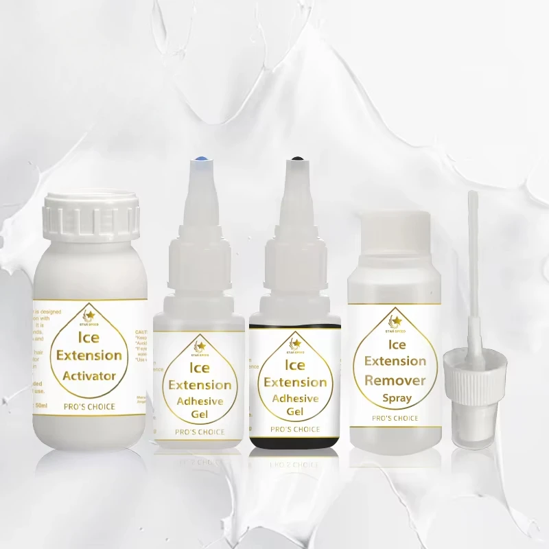 

OEM Factory Ice Лента для наращивания волос Активатор Холодная сборка Набор для наращивания волос Ледяной гель для волос