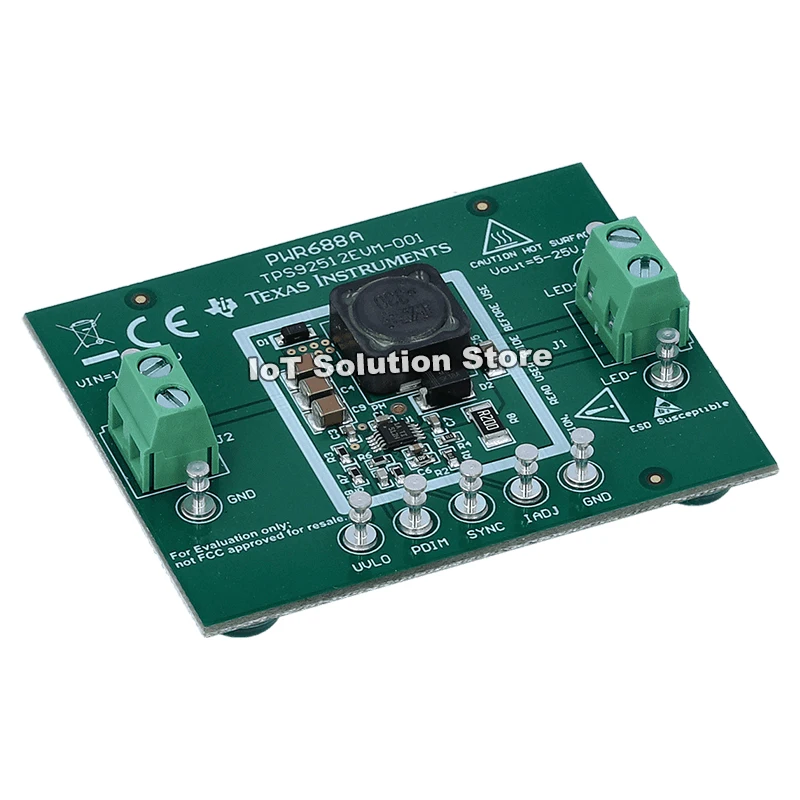 TPS92512EVM-001 TPS92512 Buck Regulator with Analog and PWM Dimming TPS92512EVM 001