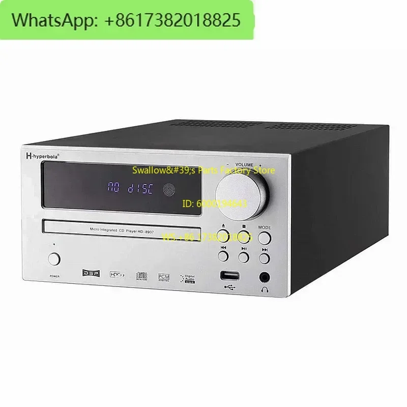 Multi-function CD Player 50W*2 High Power Support DTS-CD DA-CD Format Playback Music Player Bluetooth 5.0 USB Lossless Playback