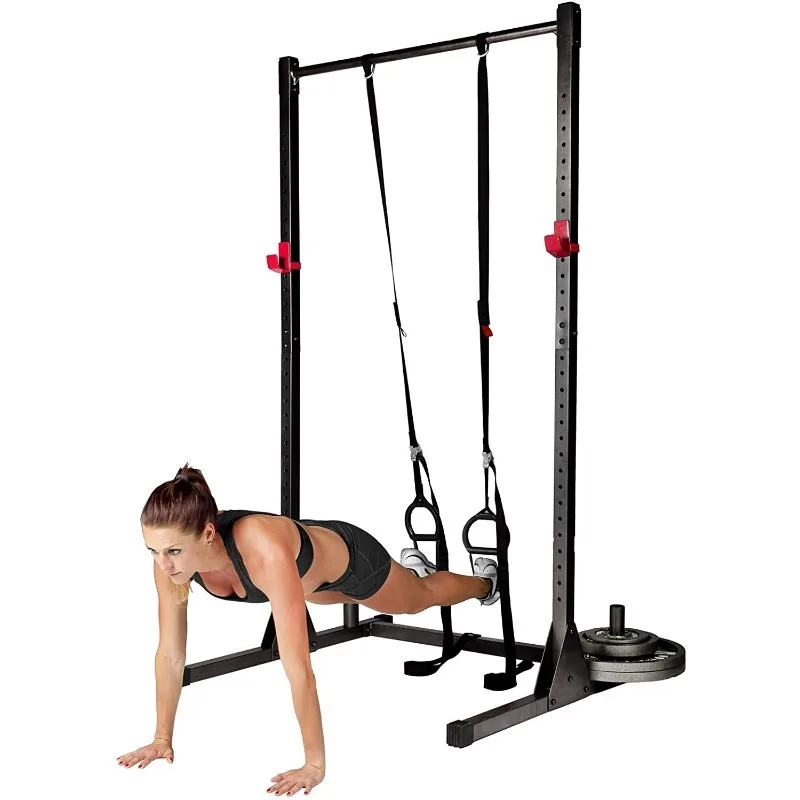 Adjustable Squat Rack Auxiliary Barbell Support Frame Power Rack For Gym Lifting Movements
