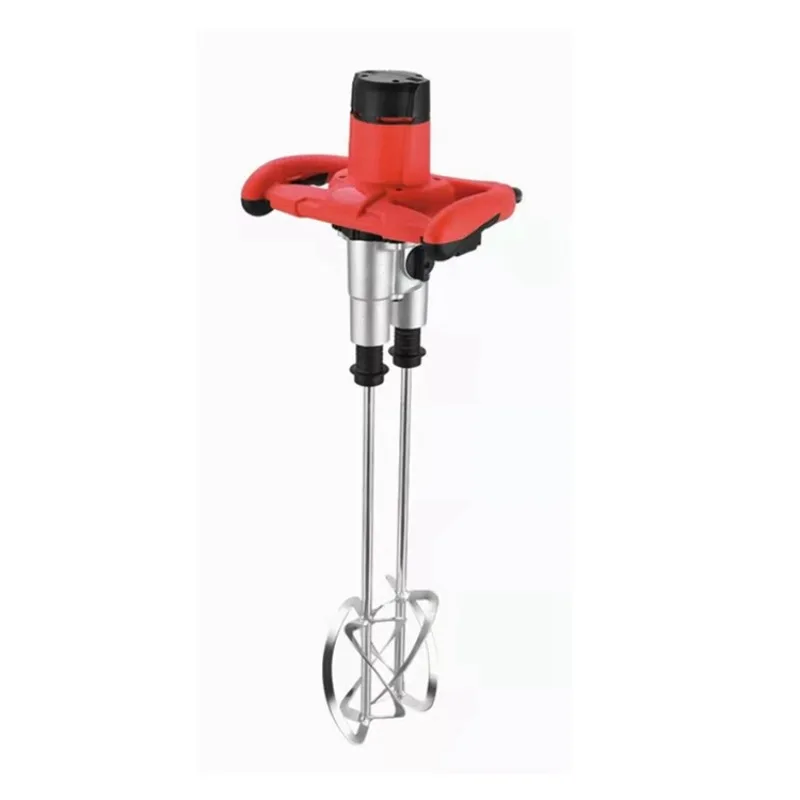 1600W Electric Concrete Mixer – Portable Cement Mortar & Gypsum Paint Mixing Tool for Construction Site Work