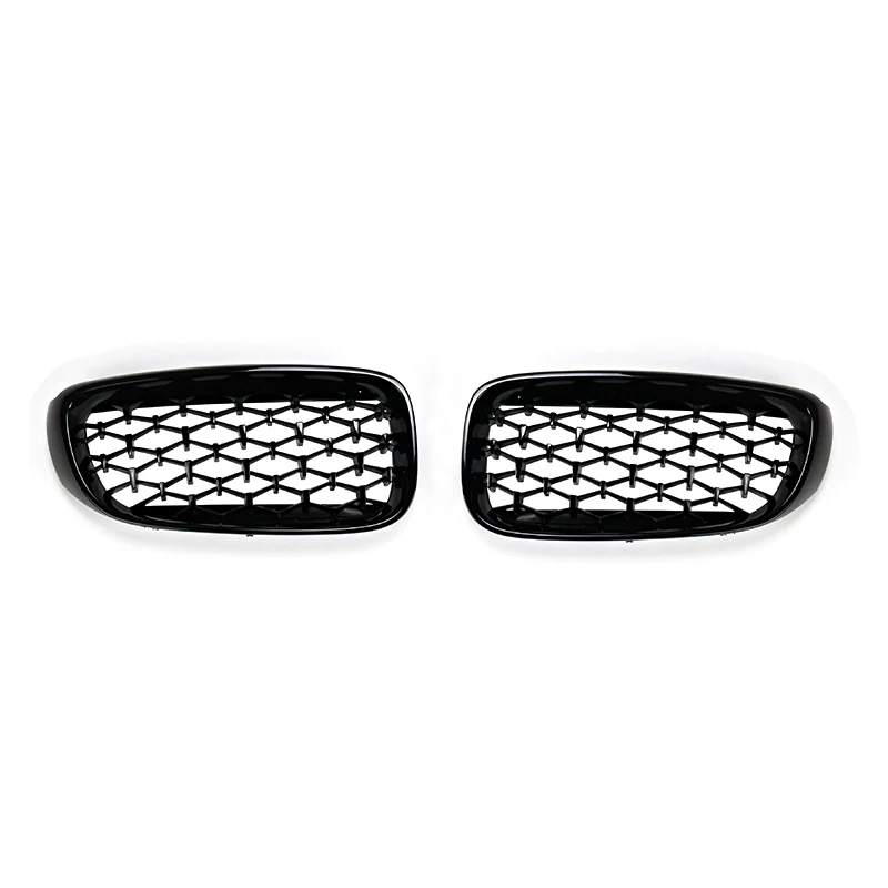 

ROLFES Diamond Front Bumper Kidney Grill Hood Grille Racing Grills For BMW 3 Series F34 2014-2019 Replace Type Auto Accessories