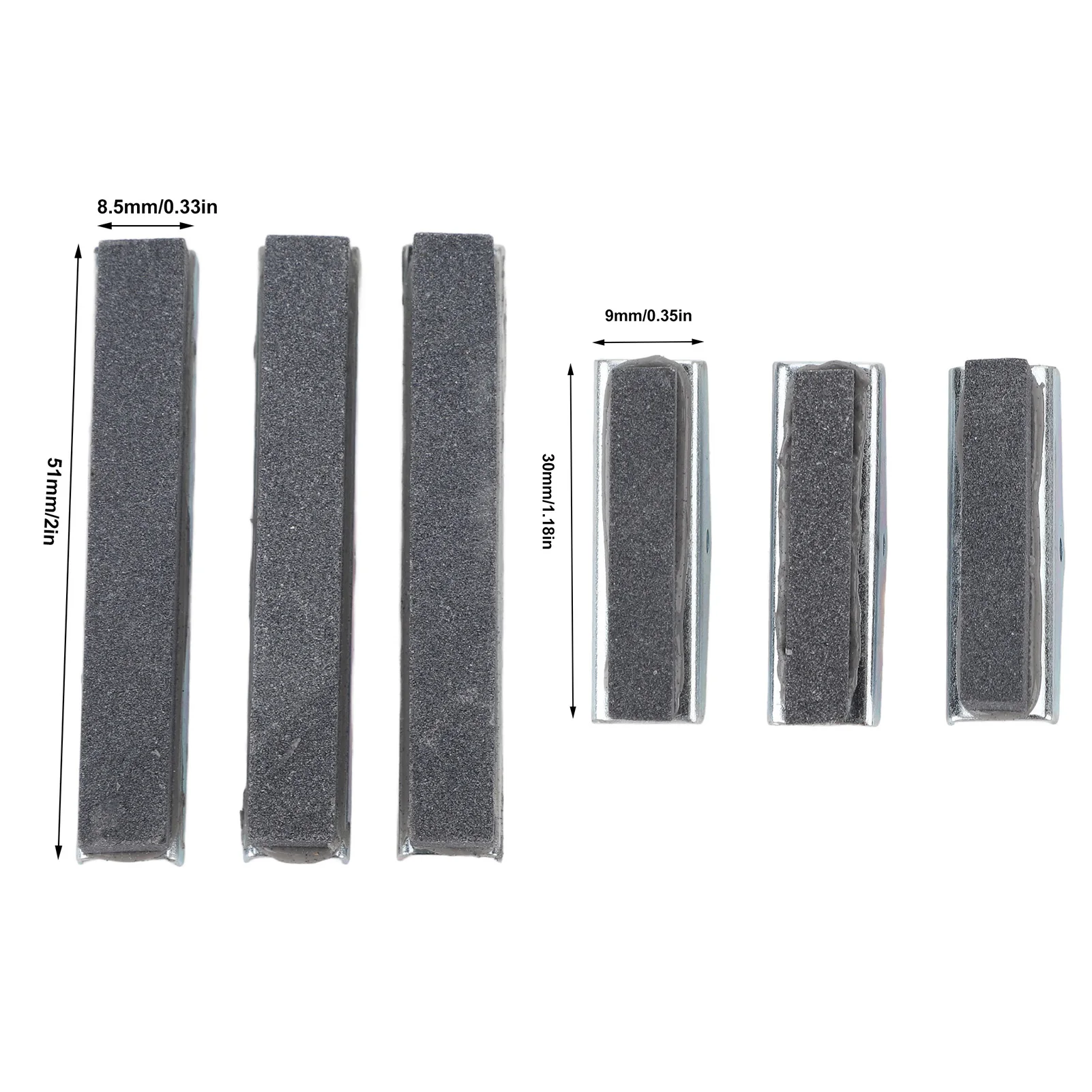 Engine Cylinder Hone Stones 3PCS Metal Grinding Inserts Universal Cylinder Honing Tool Kit Jaw Cylinder Honing Stones Tool