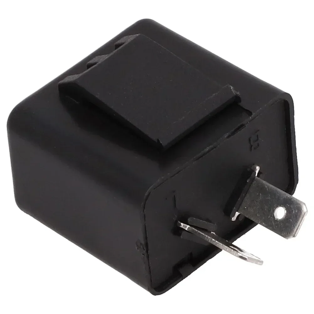 Premium LED Flasher Relay, 48V 2Pin Motorcycle Blinker, Solves Dashboard Indicator and Flashing Issues, Easy to Fit