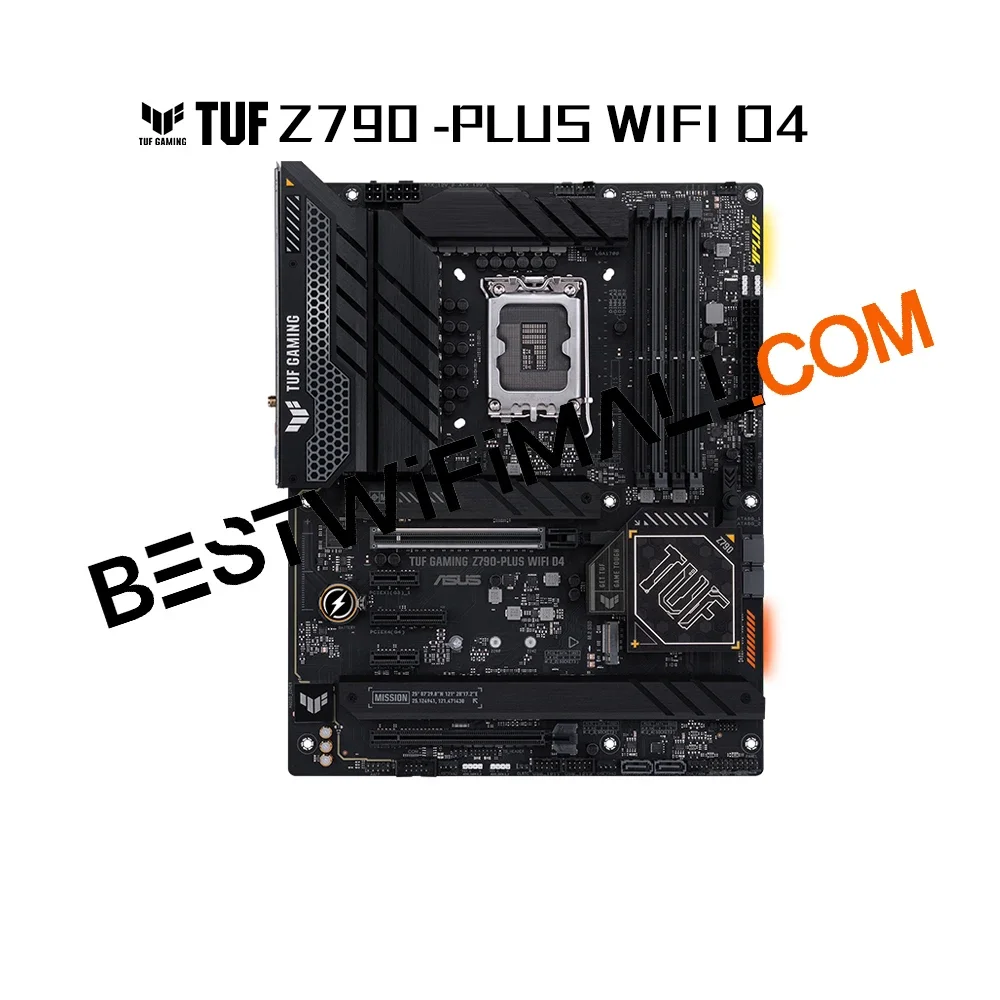ASUS Z790-PLUS WIFI D4 Motherboard TUF GAMING LGA 1700 Intel 12Th 13Th Gen ATX Gaming DDR4 PCIe 5.0 4xM.2 Slot 16+1 DrMOS