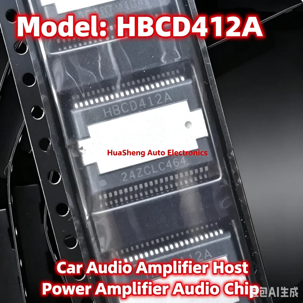 HBCD412A Audio Power Amplifier IC HSSOP-36 Automotive Sound Board Chip For Car Audio Mainboard Repair Replacement