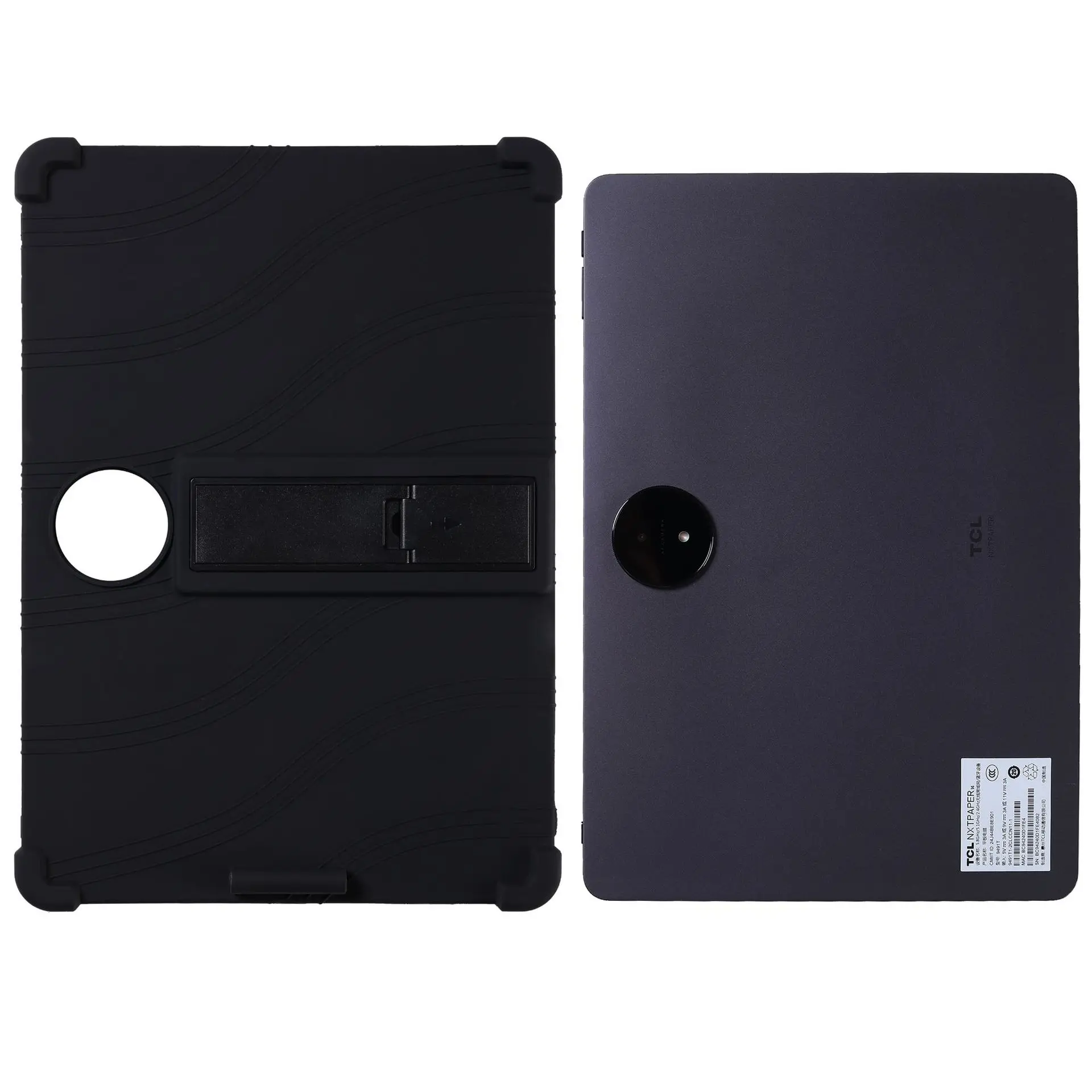 Tablet Silicone Case for TCL NXTPAPER 14 9491G Silicon Anti-fall Cover 14.3 Inch Tab Stand Casing Sticker Funda Holder Sticker