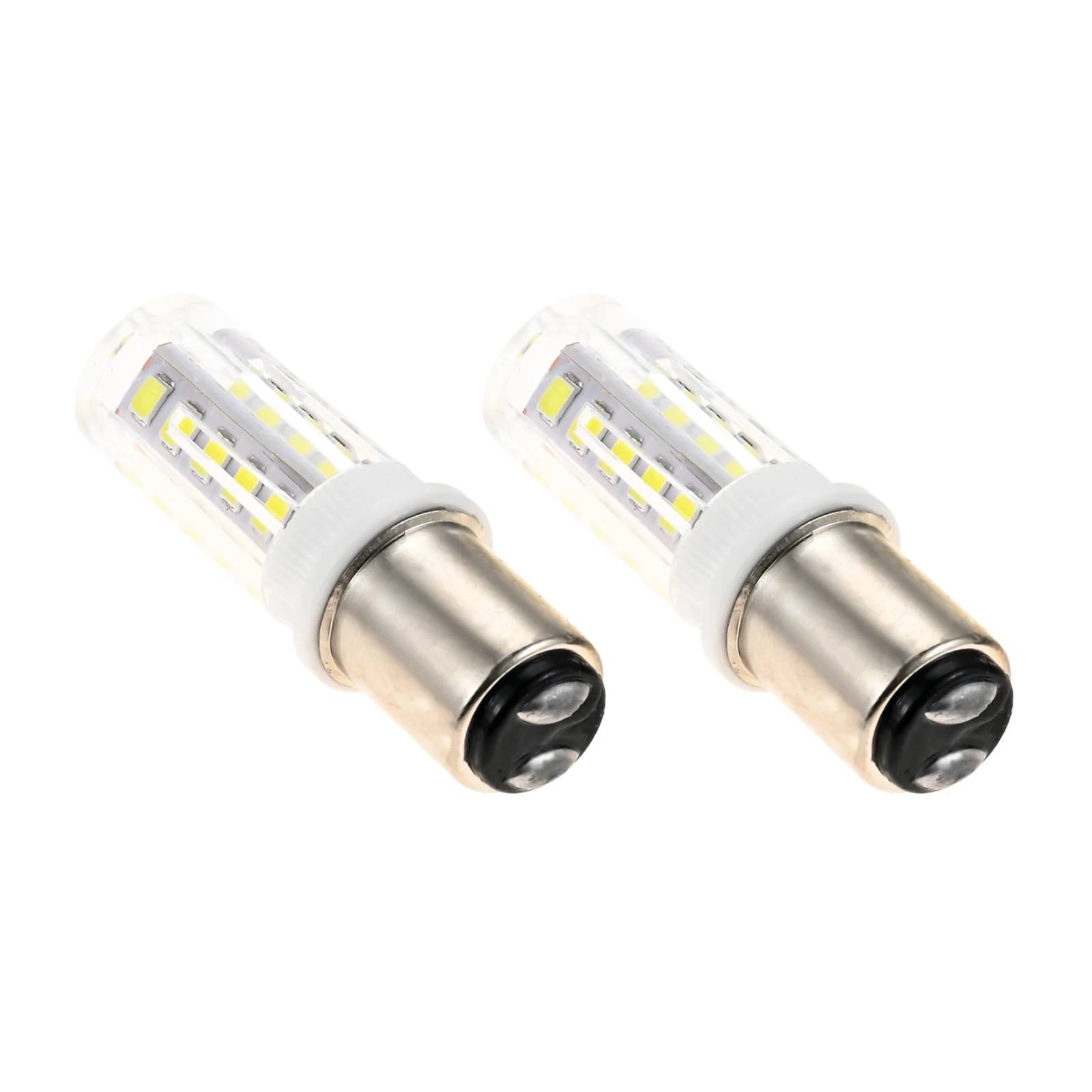 1pc BA15D 5W 240V Sewing Machine Lamp LED Light Bulb for RV Camper Marine Yacht Boat Trailer White Light 33 Number Lamp Beads