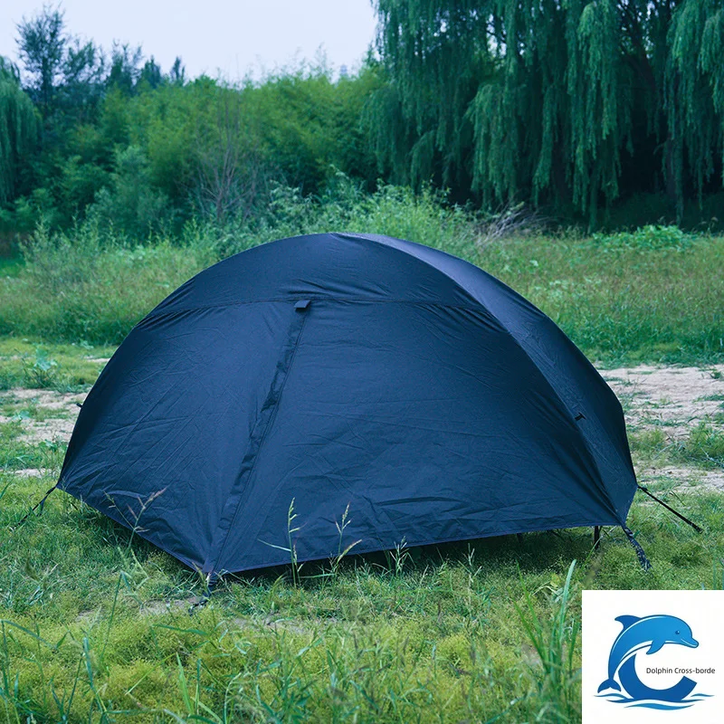 Outdoor Solo Kangaroo Tent, Rainproof Shelter Mesh Inner Tent, Mosquito Net Tent for Hiking & Camping