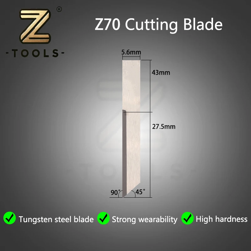 Z70 Solid Carbide Cutting Blade/AXYZ COLEX ESKO Cutting Film/Fabric/Leather