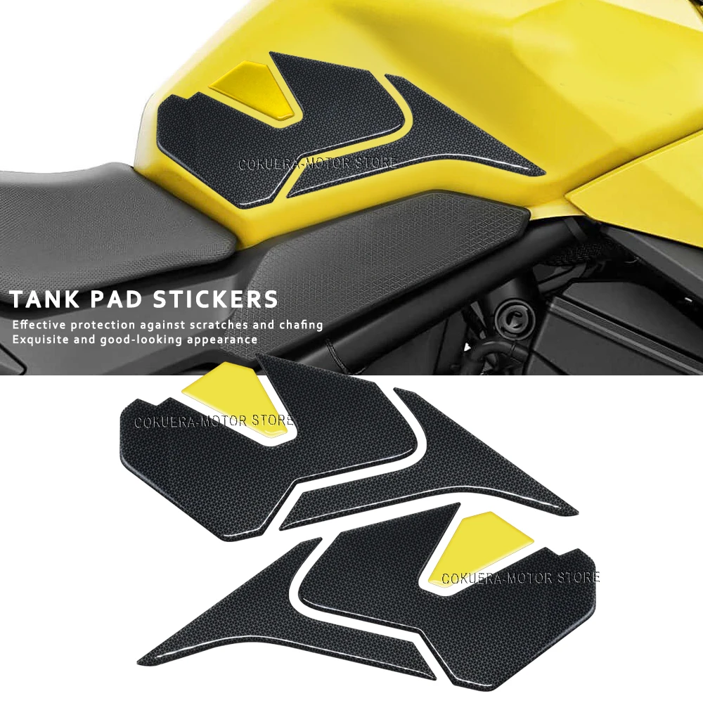 

For HONDA CB750 CB 750 HORNET 2023 Motorcycle accessories Non-Slip Side Fuel Tank Stickers Pad Rubber Sticker