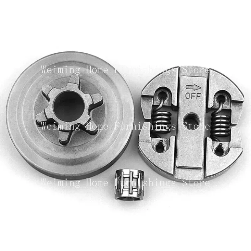 1Set Clutch & Clutch Drum & Needle Bearing Fit for Chinese Chainsaw 2500 25CC