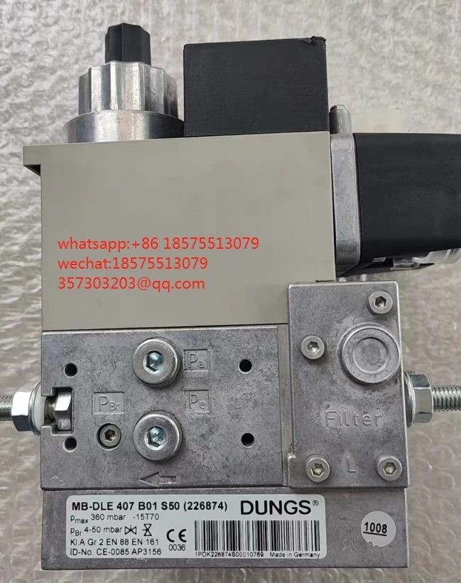 

For DUNGS MB-DLE407B01S50 Solenoid Valve 1 Piece