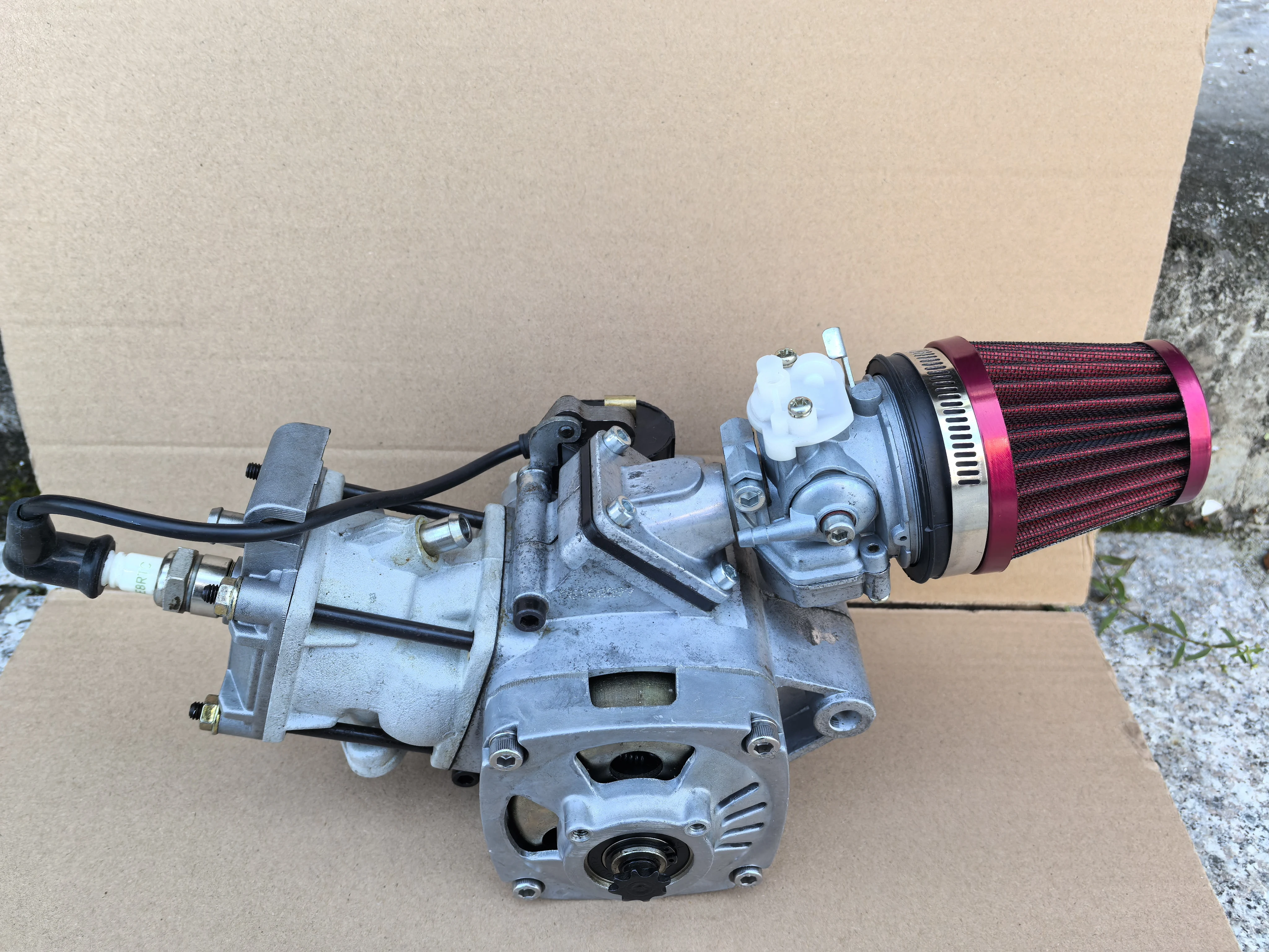 Imagem -02 - Extrator Manual de Arranque Output Pocket Bike Clutch Refrigerado a Água Mini Motocicleta 911scooter Gopeds Oem Polini 39cc Motor 40cc