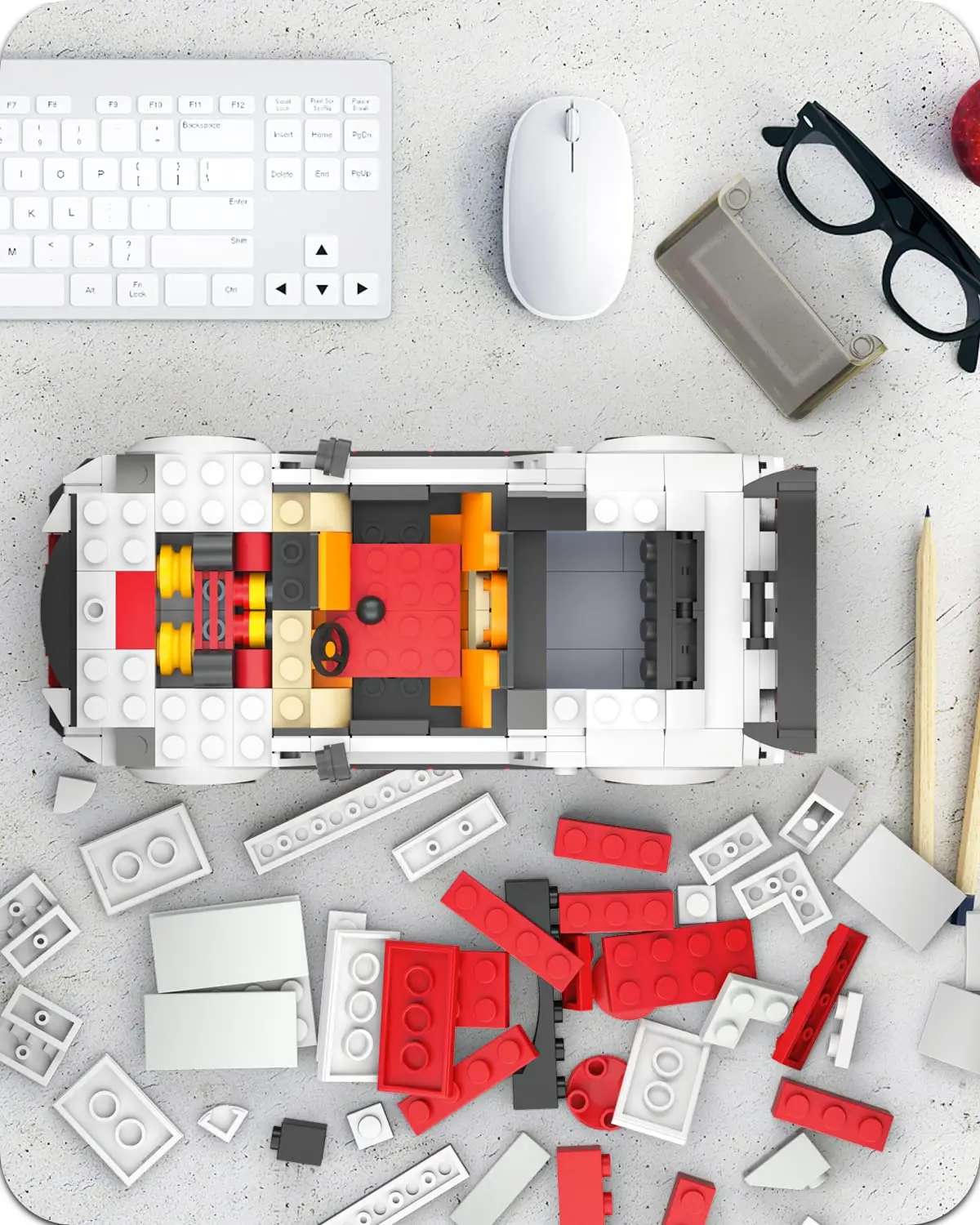 몰드 킹 스피드 챔피언 레이싱카 조립 장난감, 소년 및 십대를 위한 레이싱 스포츠 수집용 모델 자동차 조립 장난감 (디스플레이 케이스 포함), 성인 및 어린이용 레이싱카 조립 키트 27031