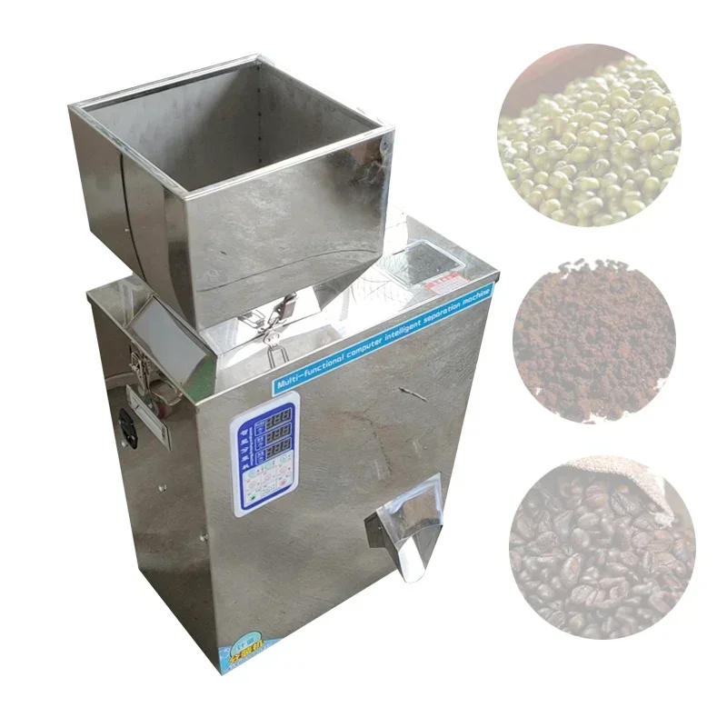 For Packing Machine For Grains Rice Tea Red Dates Walnut Peanuts Melon Seeds Granules Dog Food Weighing Filling Machine
