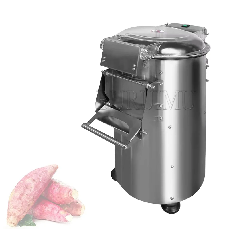 

Restaurant Stainless Steel Potato Cleaning Machine Potato Peeling And Washing Machine Potato Brush Washer