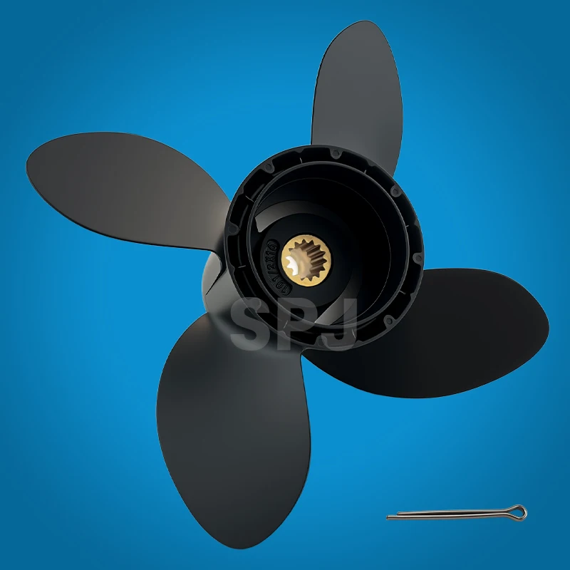 

Гребной винт 10 1/2x16 для лодочных моторов BRP, Johnson, Evinrude 15/20/25/30/35 л.с., 14 шлицов, запчасти для лодочных двигателей, 176426