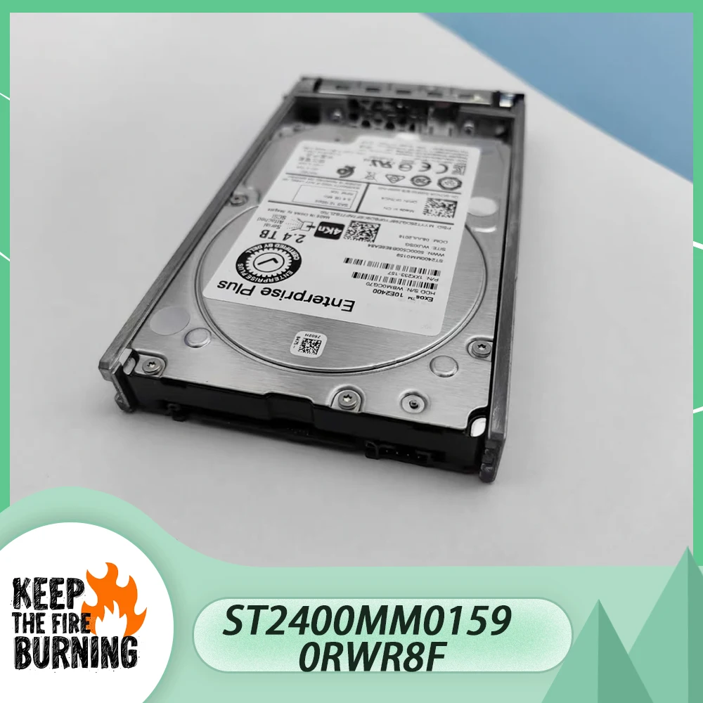 

For Dell 2.4T 10K SAS 2.5" 12GB ST2400MM0159 0RWR8F HDD Server Hard Disk