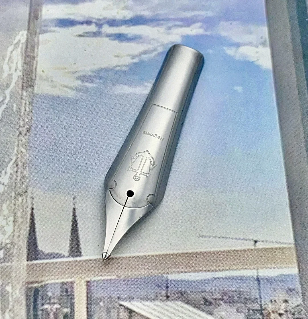 

New Hand Polishing Thick No.6 Fountain Pen Nib 1.8/3.0mm Long Knife Thick Blade Nib Writing Practice & School Art Supplies