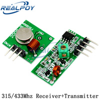 Wireless RF 433 Mhz 5 V DC 433 Mhz/315 Mhz wireless kit based on Arduino Raspberry Pi/ARM/MCU WL kit