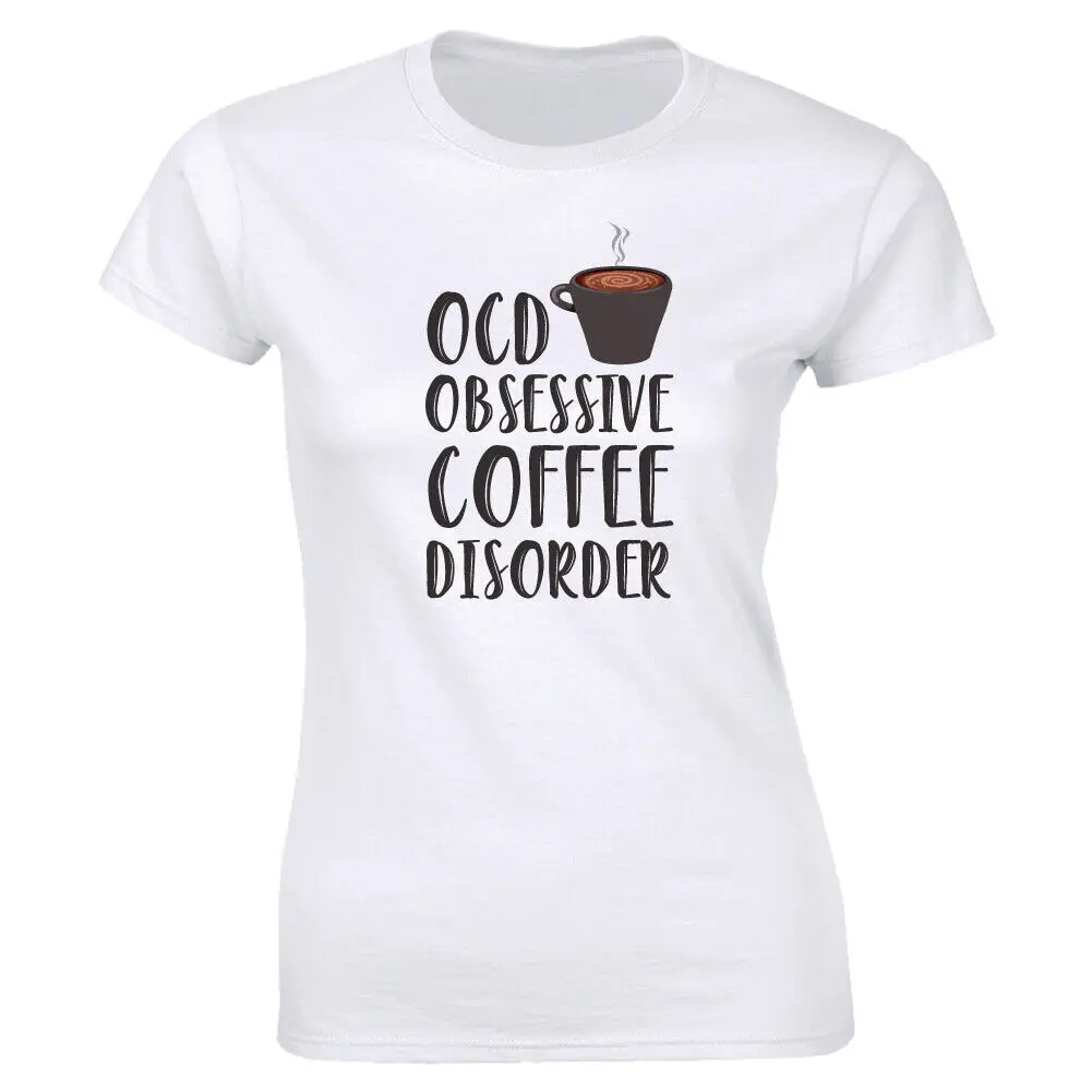 

Obsessive Coffee Disorder Women's T-Shirt Funny Caffeine Lover Gift Tee