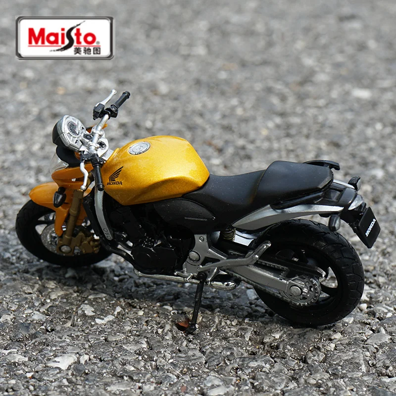 Welly 1:18 HONDA Hornet Alloy Sports Motorcycle Model Diecast Metal Street Motorcycle Model Simulation Collection Kids Toys Gift