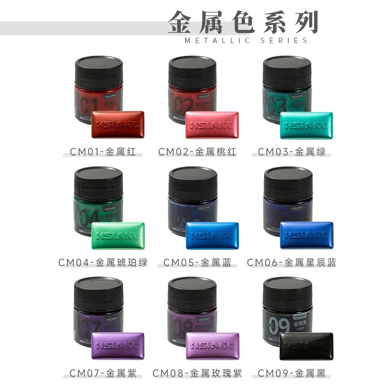 Water-Based Paint Metallic Color Military GK Use a Spray Pen to Apply Color Model Figure 95% Medical Alcohol Dilution