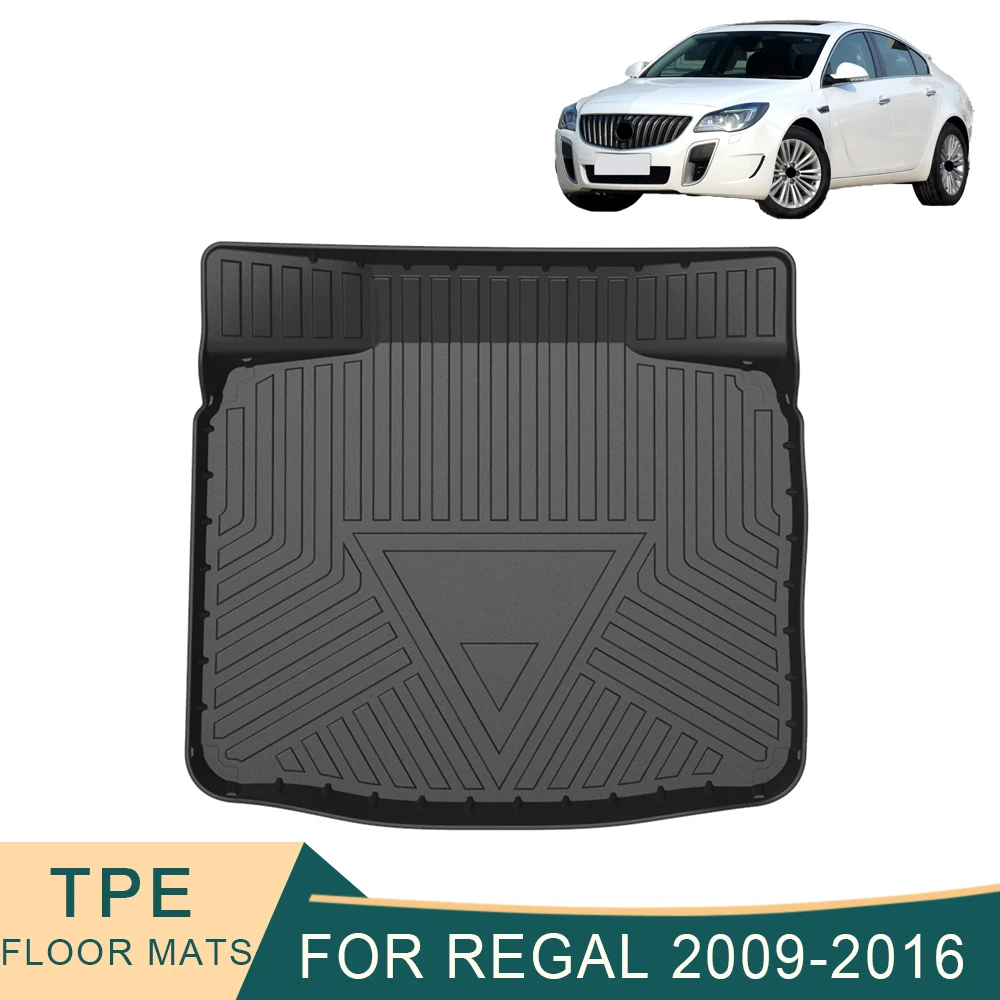 

For Buick Regal 2009-2016 Auto Car Cargo Liner All-Weather TPE Non-slip Trunk Mats Waterproof Boot Tray Trunk Carpet Accessories