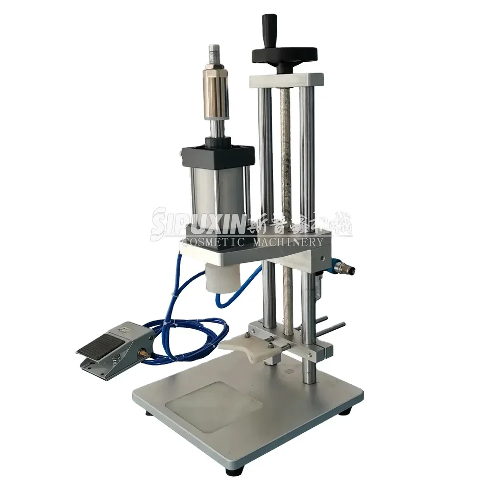 Glass Bottle Crimping Hot Sale Semi Automatic Perfume Bottle Patting Press Sprayer Crimper  Machine