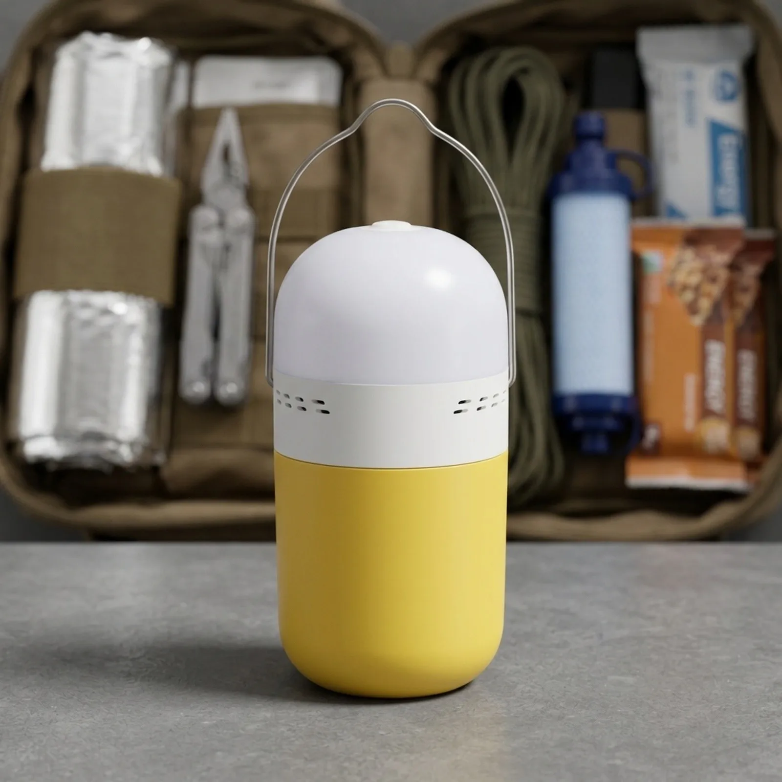 Compact Battery-Free Lamp Uses Salt and Water for Light Generation During Power Failures Natural Disasters and Outdoor Trips