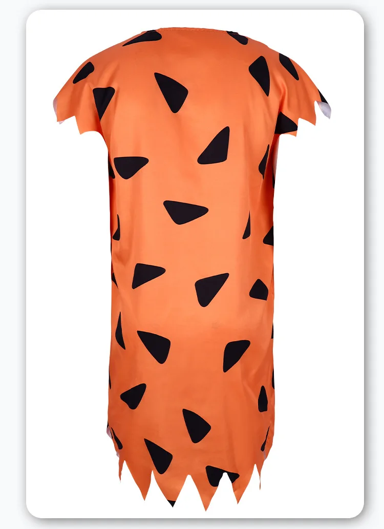 زي قطعة واحدة بطباعة بدائية مجنونة للعب الأدوار، وحفلات الهالوين، وملابس أداء المسرح #4