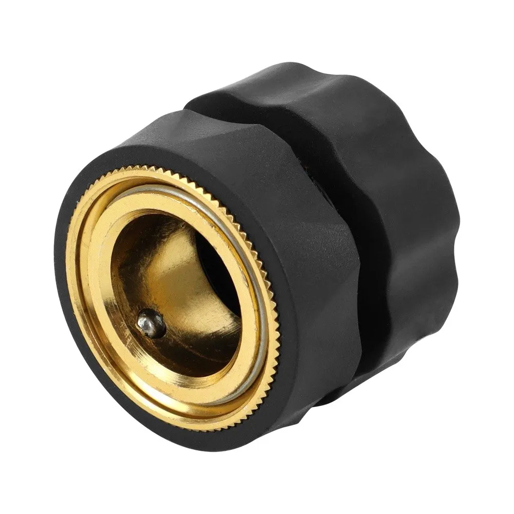 6pcs Aluminum Quick Disconnect Hose Connector 3/4 inch for Car Washing Garden Watering Sprinkler and Irrigation Use
