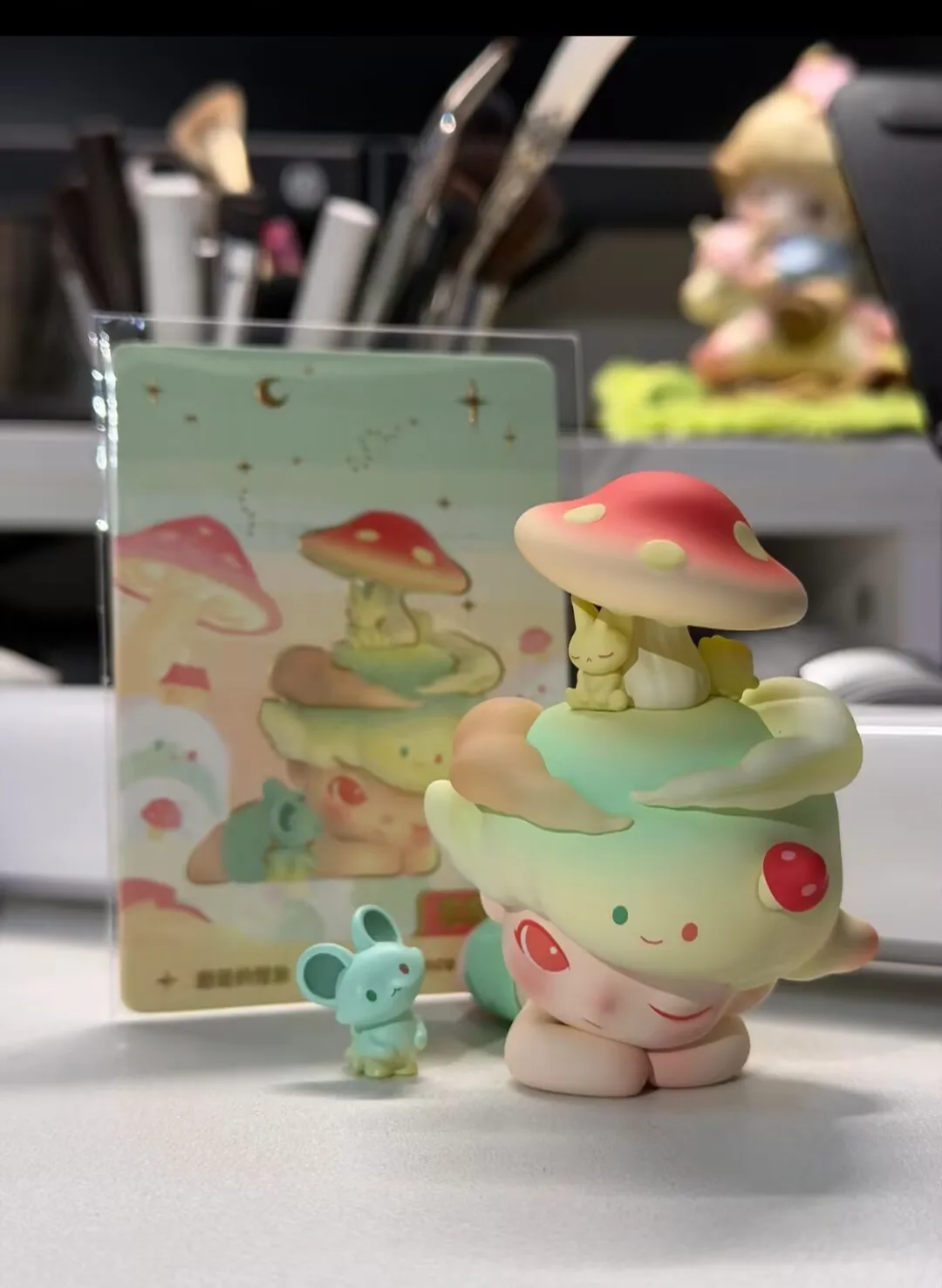 

Коллекционная фигурка Pop Mart Dimoo из серии «У тебя рядом»: милые аниме-персонажи в закрытой упаковке, уникальный подарок-сюрприз для девочек
