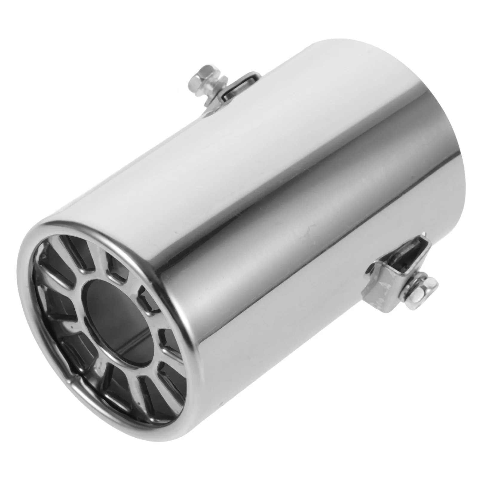 

Насадка на выхлопную трубу из нержавеющей стали, износостойкая, бесшумная, одинарная, для модификации труб автомобилей и грузовиков