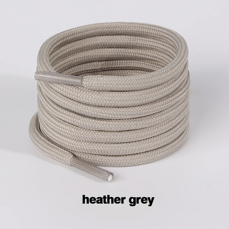 2025 Frühling und Sommer Beliebte Einfarbige Macaron-Schnürsenkel 5mm Runde Polyester Freizeit Unisex-Schnürsenkel – Detail 22