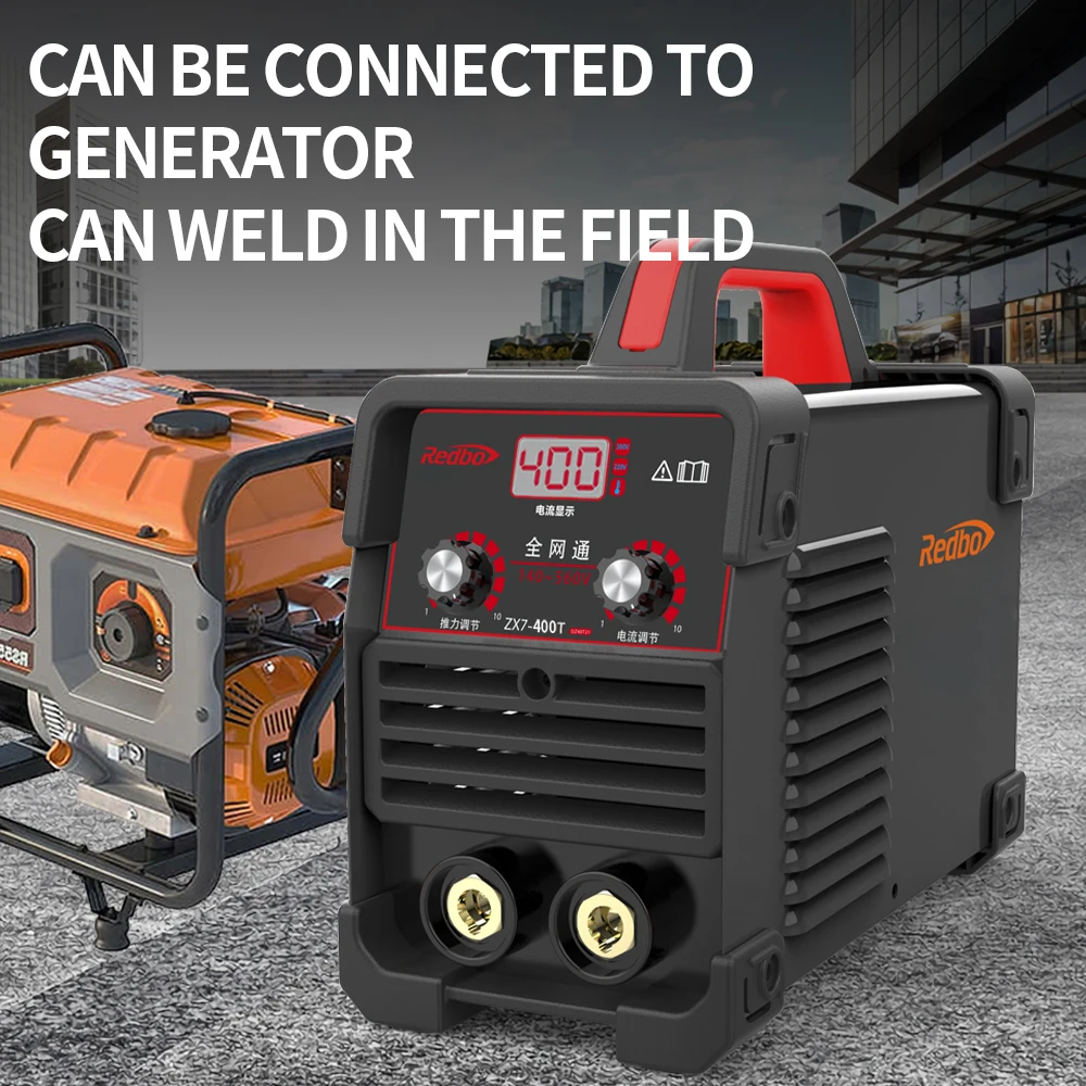 130 ~ 560 فولت 210amp الجهد المزدوج المحمولة Zx7 400 العاكس تيار مستمر دليل آلة لحام القوس الجهد واسعة Mma عصا لحام #6