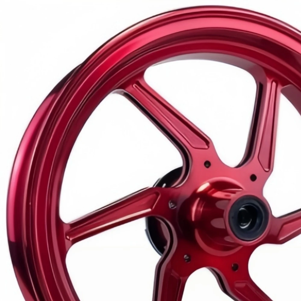 For Honda Lead125 NHX125AT 12 Inch 5‑Spoke Alloy Wheel Rim High‑strength Stable‑riding Modified Motorcycle Accessories