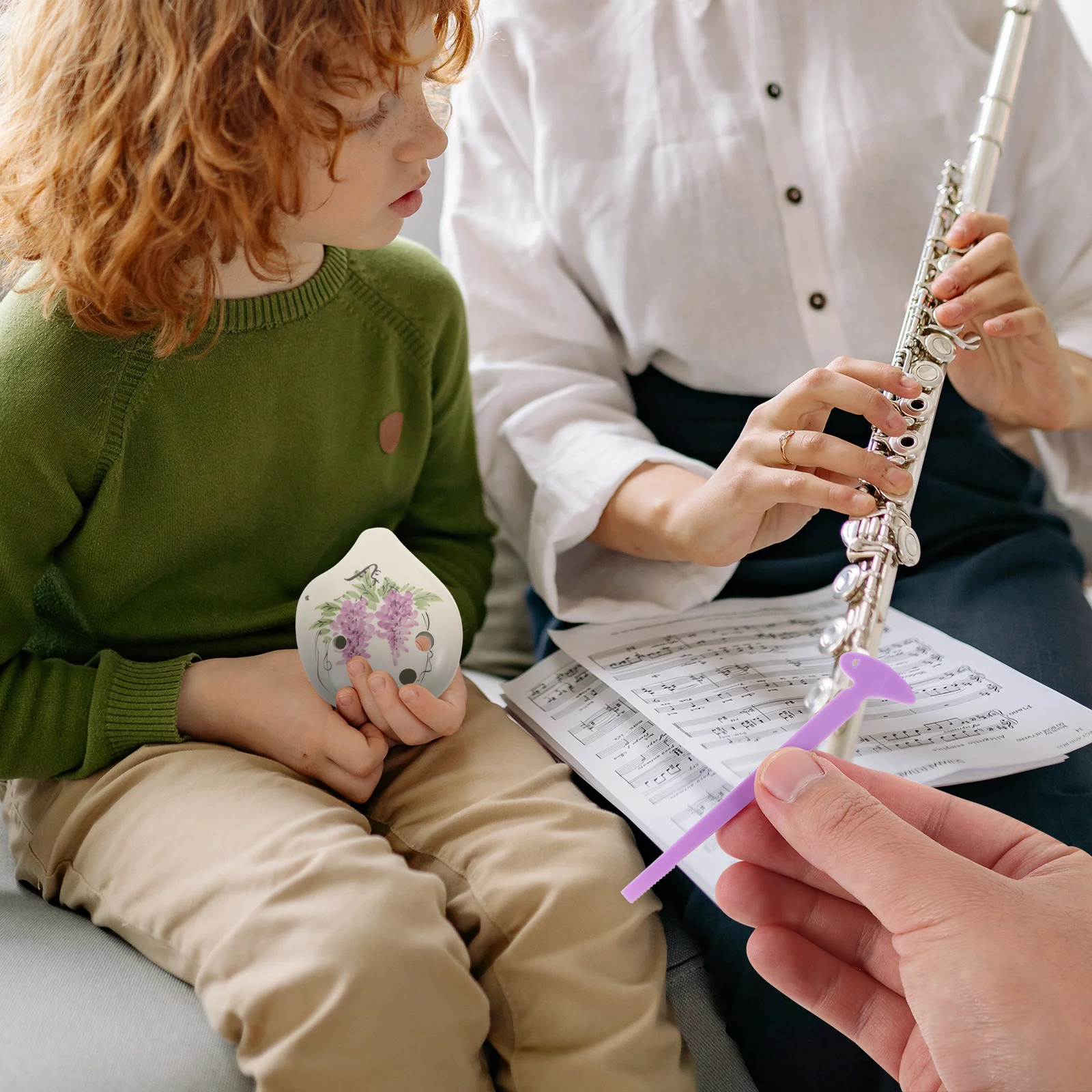 

8Pcs Plastic Ocarina Vent Strips Airflow Maintenance Accessories Replacement Cleaning Tools for Ocarina Ventilation Repair