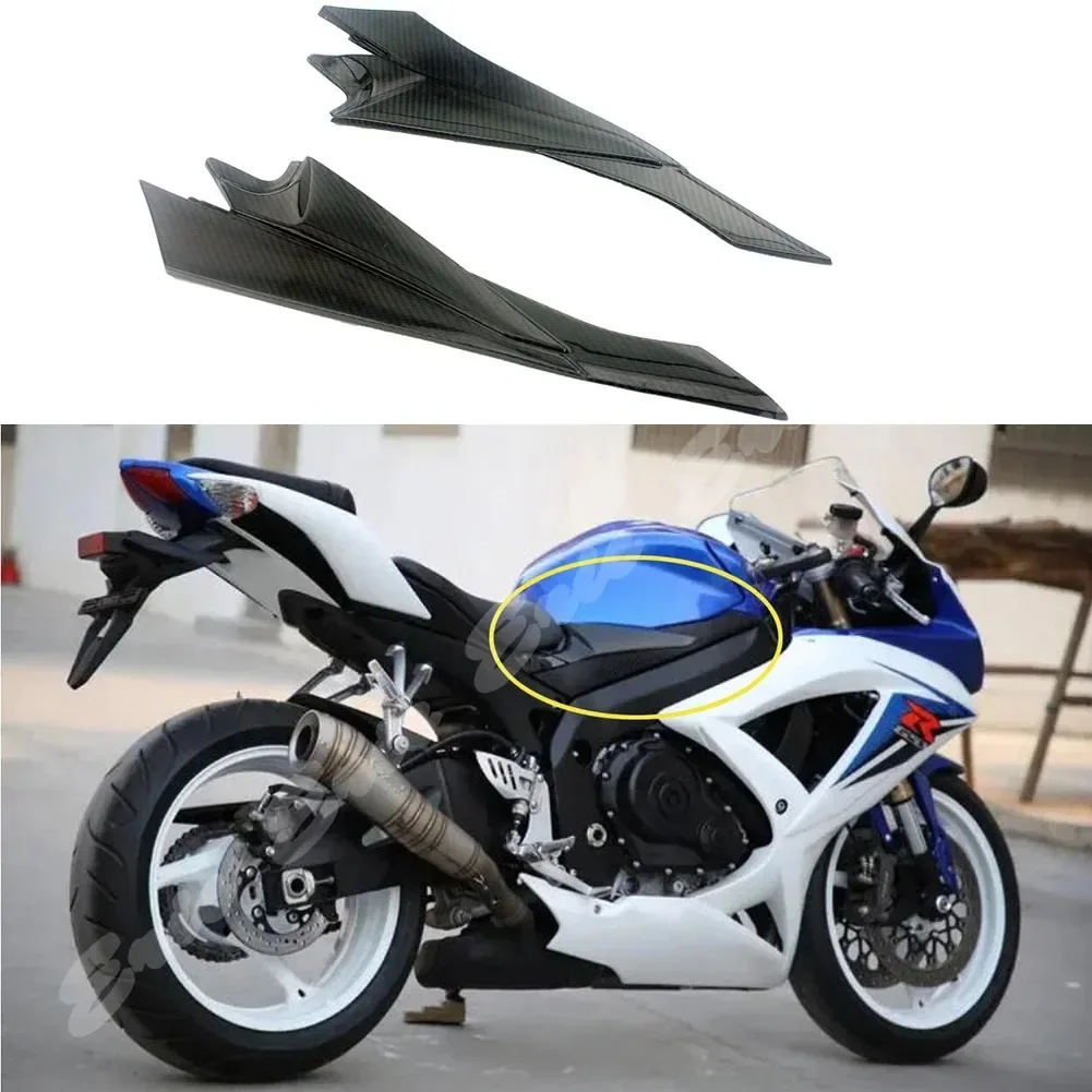 

Carbon Fiber Tank Side Fairing Panel Gas Tank Cover For Suzuki K8 GSXR600-750 2008 2009 2010 2011