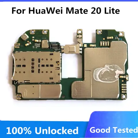 100% desbloqueado para la placa base HuaWei Mate 20 Lite 4G RAM 64GB ROM Original jabalí lógico principal Chips completos para HuaWei Mate 20 Lite