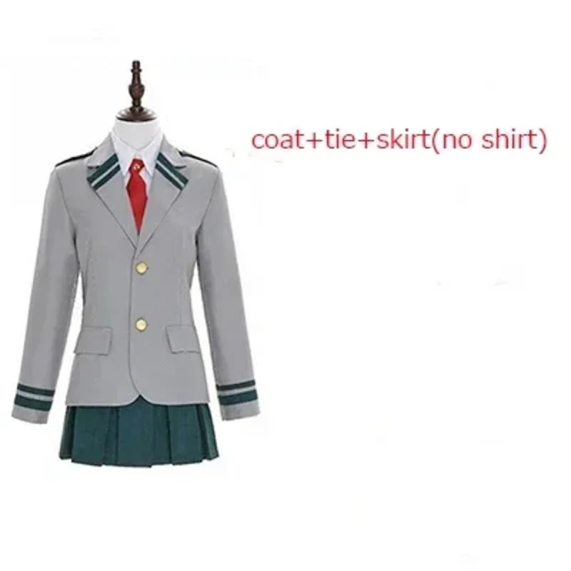 Boku no Hero Academia OCHACO URARAKA Asui Tsuyu Costume Cosplay My Hero Academia Uniforme scolastica