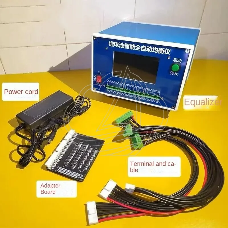24 String Lithium Cell Balancer 1.5-4.5V, Smart Discharge Equalizer Maintenance Tool Compatible with 2S to 24S Battery Packs